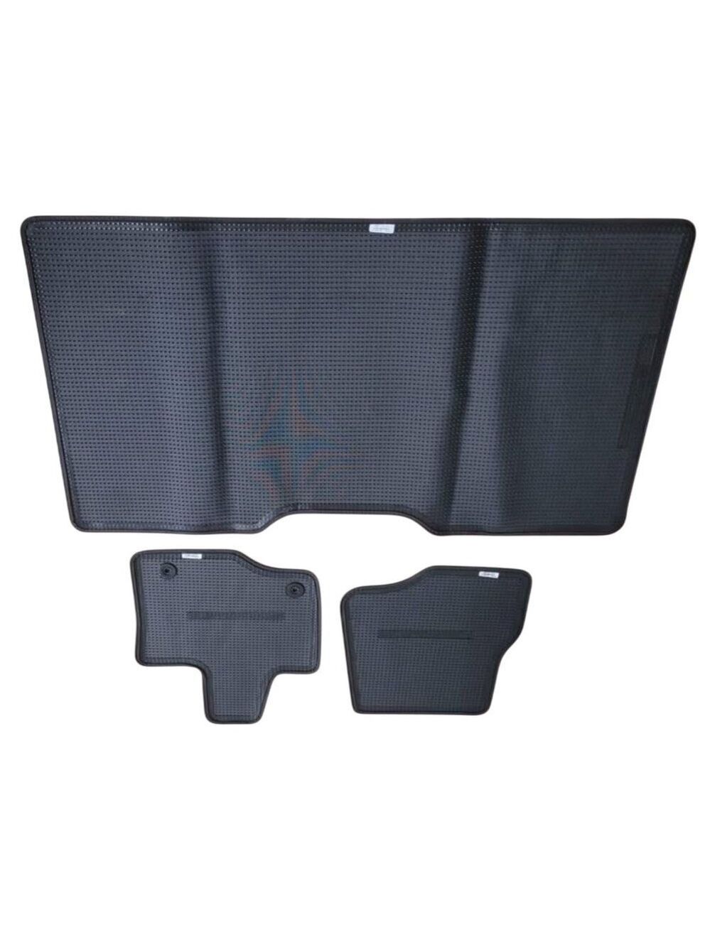 Ford F-150 Carpet Floor Mats Set Of 3 With Anti-Slip Backing For Driver Passenge